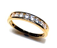 Anello Donna in Oro giallo Cubic Zirconia RIVIER ZIRC PI S/Z 2.50 G BINARIO